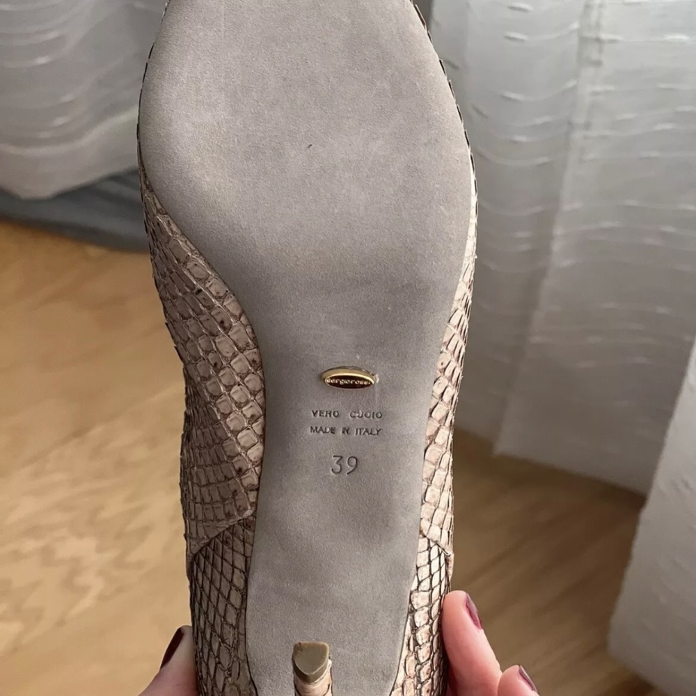 Sergio Rossi Python High Heels Boots - image 2